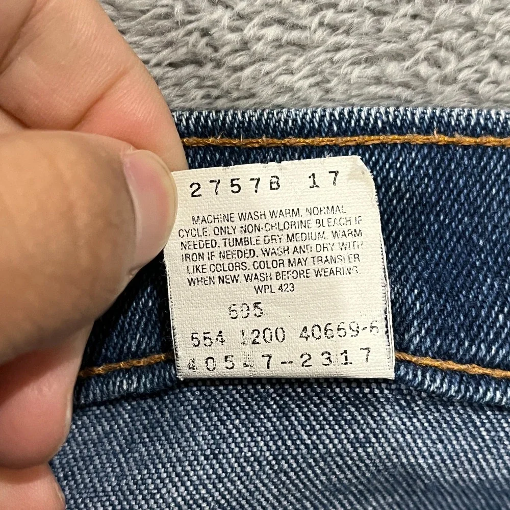 Vintage Levi's 517 Jeans Mens 38x29 (fits 35x28) USA Made‎ Bootcut Western 90s